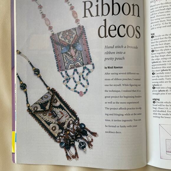 Vintage Bead & Button Magazine Issue 35 February 2000 - Picture 3 of 6